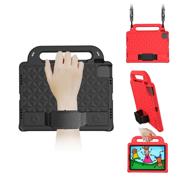 Custodia protettiva antiurto con custodia antiurto in EVA serie Diamond con supporto e cinturino, For iPad Pro 11 2018, For iPad Pro 11 2020, For iPad Pro 11 2022 / 2021, For iPad Air 4 10.9 2020