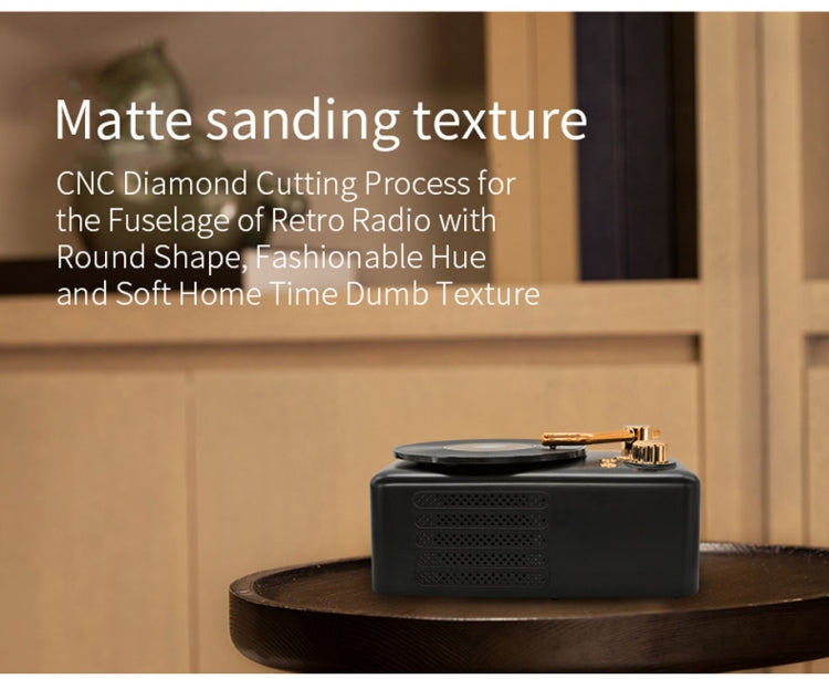 Altoparlante Bluetooth T12 retrò con antenna FM integrata - immagine 11