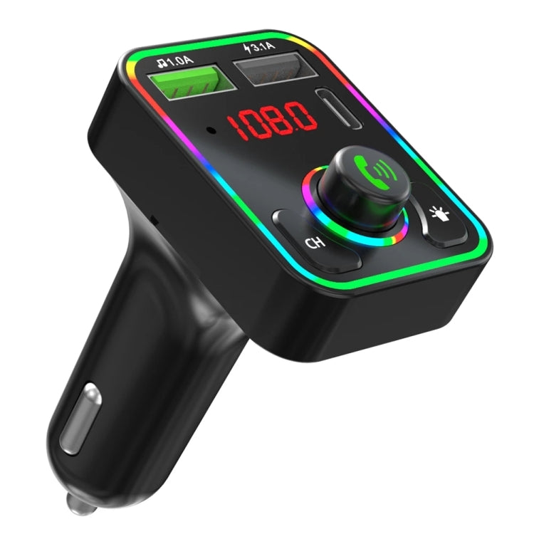 Trasmettitore FM auto F3 con caricatore USB doppio 3.1A