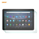 Per Amazon Fire HD 10 / HD 10 Plus 2021 ENKAY Hat-Prince 0.33mm 9H Durezza superficiale 2.5D Pellicola protettiva in vetro temperato antideflagrante, 1 PCS, 2 PCS