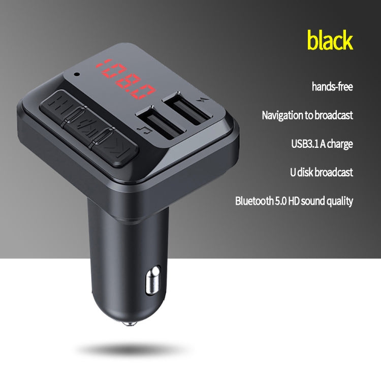 Modulatore MP3 C6 trasmettitore FM con doppio USB 3.1A