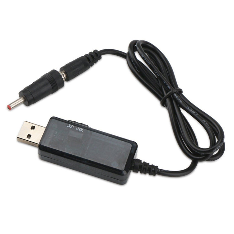 Convertitore boost USB 5V a 9V/12V con set spine 3,5x1,35 mm