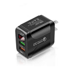 Caricatore rapido USB QC3.0 20W con display LED