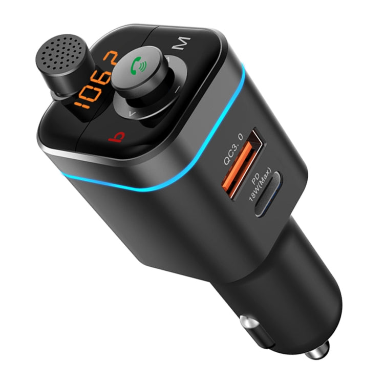 Lettore MP3 auto con trasmettitore FM e caricatore USB-C 18W