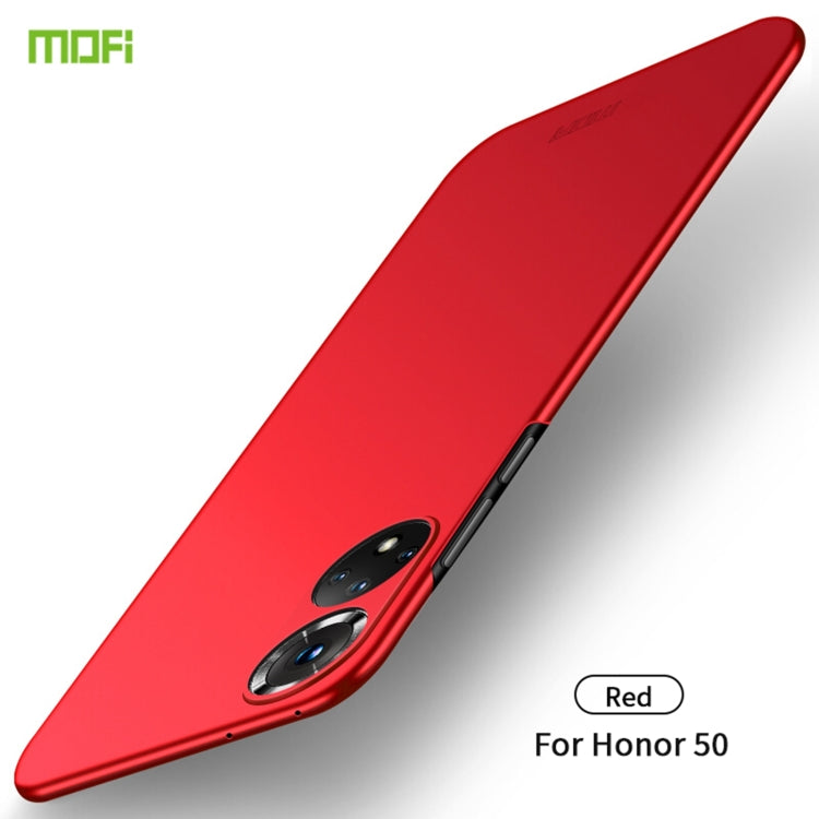 Custodia rigida ultrasottile MOFI Frosted PC, For Honor 50, For Honor 50 Pro, For Honor 50 SE