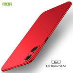 Custodia rigida ultrasottile MOFI Frosted PC, For Honor 50, For Honor 50 Pro, For Honor 50 SE
