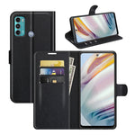 Per Motorola Moto G60/G40 Fusion Litchi Texture Custodia protettiva a vibrazione orizzontale con supporto e slot per schede e portafoglio, For Motorola Moto G60/G40 Fusion
