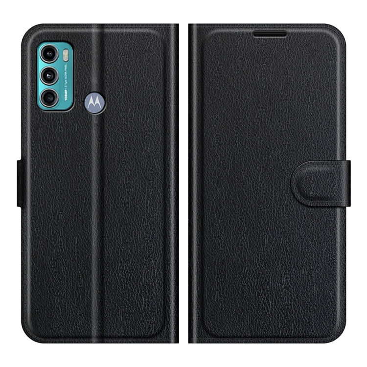 Per Motorola Moto G60/G40 Fusion Litchi Texture Custodia protettiva a vibrazione orizzontale con supporto e slot per schede e portafoglio, For Motorola Moto G60/G40 Fusion