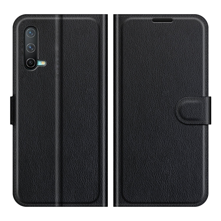 Per OnePlus Nord CE 5G Litchi Texture Custodia protettiva a vibrazione orizzontale con supporto, slot per schede e portafoglio, For OnePlus Nord CE 5G
