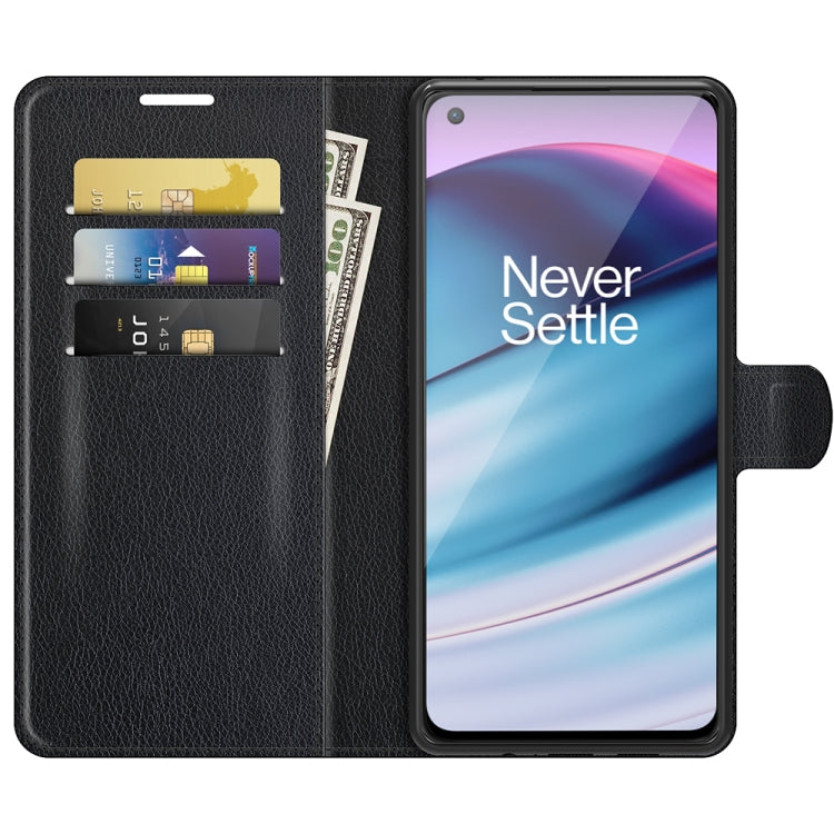 Per OnePlus Nord CE 5G Litchi Texture Custodia protettiva a vibrazione orizzontale con supporto, slot per schede e portafoglio, For OnePlus Nord CE 5G