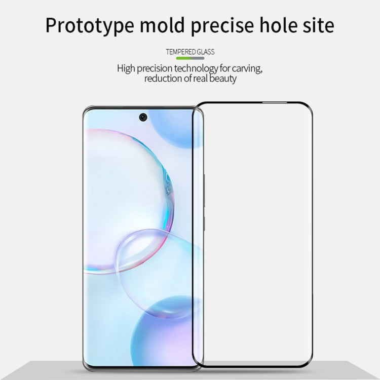 Schermo intero MOFI 9H 3D antideflagrante a flessione termica rivestito con pellicola in vetro temperato, For Honor 50, For Honor 50 Pro
