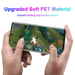 10 PCS ENKAY Hat-Prince 3D curvo copertura completa PET piegatura a caldo protezione dello schermo HD pellicola morbida supporto sblocco impronte digitali, For Huawei P50 Pro, For Honor 50 Pro, For Honor 50