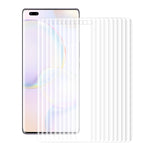 10 PCS ENKAY Hat-Prince 3D curvo copertura completa PET piegatura a caldo protezione dello schermo HD pellicola morbida supporto sblocco impronte digitali, For Huawei P50 Pro, For Honor 50 Pro, For Honor 50