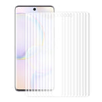 10 PCS ENKAY Hat-Prince 3D curvo copertura completa PET piegatura a caldo protezione dello schermo HD pellicola morbida supporto sblocco impronte digitali, For Huawei P50 Pro, For Honor 50 Pro, For Honor 50
