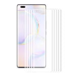 5 PCS ENKAY Hat-Prince 3D curvo copertura completa PET piegatura a caldo protezione dello schermo HD pellicola morbida supporto sblocco impronte digitali, For Huawei P50 Pro, For Honor 50 Pro, For Honor 50
