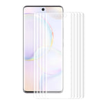 5 PCS ENKAY Hat-Prince 3D curvo copertura completa PET piegatura a caldo protezione dello schermo HD pellicola morbida supporto sblocco impronte digitali, For Huawei P50 Pro, For Honor 50 Pro, For Honor 50