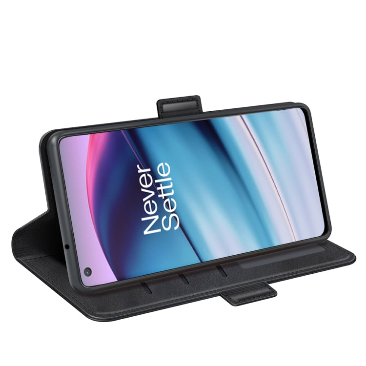 Per OnePlus Nord CE 5G Custodia in pelle a vibrazione orizzontale con fibbia magnetica a doppio lato con supporto, slot per carte e portafoglio, For OnePlus Nord CE 5G