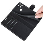 Per OPPO Realme C21Y Litchi Texture Custodia protettiva a vibrazione orizzontale con supporto e slot per schede e portafoglio, For OPPO Realme C21Y