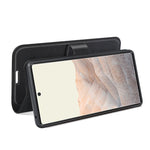 Per Google Pixel 6 Pro Litchi Texture Custodia protettiva a vibrazione orizzontale con supporto, slot per schede e portafoglio, For Google Pixel 6 Pro