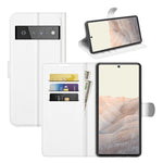 Per Google Pixel 6 Pro Litchi Texture Custodia protettiva a vibrazione orizzontale con supporto, slot per schede e portafoglio, For Google Pixel 6 Pro