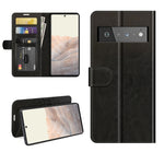 Per Google Pixel 6 Pro R64 Texture Custodia protettiva a vibrazione orizzontale singola con supporto e slot per schede e portafoglio e cornice per foto