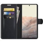 Per Google Pixel 6 Litchi Texture Custodia protettiva a vibrazione orizzontale con supporto e slot per schede e portafoglio, For Google Pixel 6