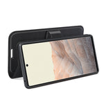 Per Google Pixel 6 Litchi Texture Custodia protettiva a vibrazione orizzontale con supporto e slot per schede e portafoglio, For Google Pixel 6