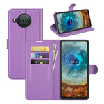 Per Nokia X10/X20 Litchi Texture Custodia protettiva a vibrazione orizzontale con supporto, slot per schede e portafoglio