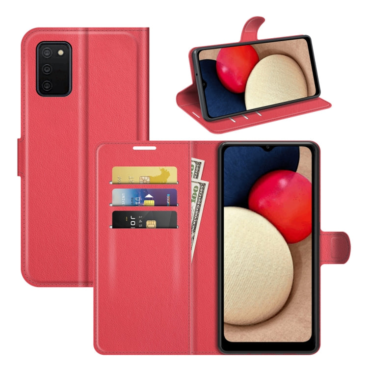 Custodia portafoglio Samsung Galaxy A03s con supporto