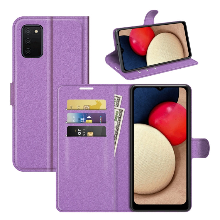 Custodia portafoglio Samsung Galaxy A03s con supporto