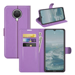 Per Nokia G10/G20 Litchi Texture Custodia protettiva a vibrazione orizzontale con supporto, slot per schede e portafoglio, For Nokia G10/G20, For Nokia XR20