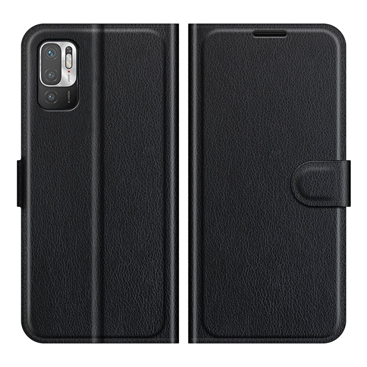Per Xiaomi Redmi Note 10 5G / Poco M3 Pro 5G Litchi Texture Custodia protettiva a vibrazione orizzontale con supporto e slot per schede e portafoglio, For Xiaomi Poco M3 Pro 5G