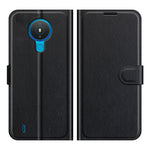 Per Nokia 1.4 Litchi Texture Custodia protettiva a vibrazione orizzontale con supporto, slot per schede e portafoglio