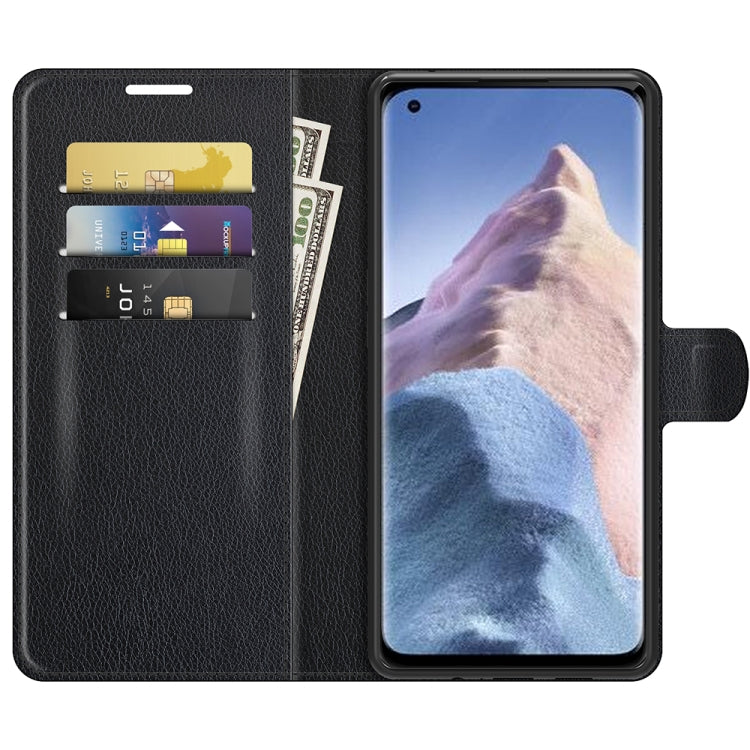Per Xiaomi Mi 11 Ultra Litchi Texture Custodia protettiva a vibrazione orizzontale con supporto e slot per schede e portafoglio, For Xiaomi Mi 11 Ultra