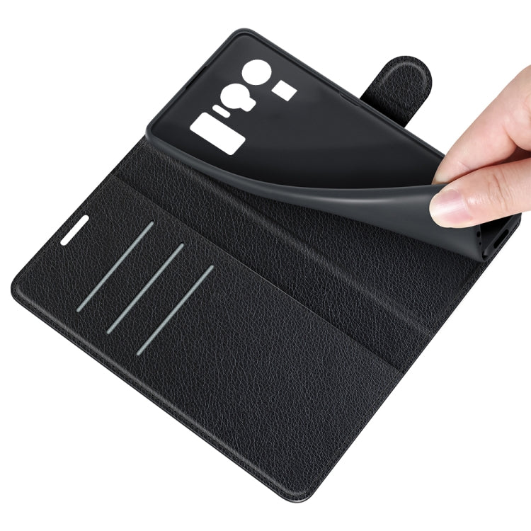 Per Xiaomi Mi 11 Ultra Litchi Texture Custodia protettiva a vibrazione orizzontale con supporto e slot per schede e portafoglio, For Xiaomi Mi 11 Ultra