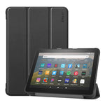 Per Amazon Fire HD 8 / HD 8 Plus (2020) ENKAY Custer Texture Flip orizzontale Custodia in pelle PU + PC con supporto a tre pieghe e funzione Sleep / Wake-up, For Amazon Fire HD 8 / HD 8 Plus (2020)