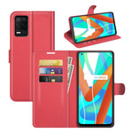 Per OPPO Realme V13 5G / Realme 8 5G / Q3i 5G / Q3 5G Litchi Texture Custodia protettiva a vibrazione orizzontale con supporto e slot per schede e portafoglio, For OPPO Realme V13 5G