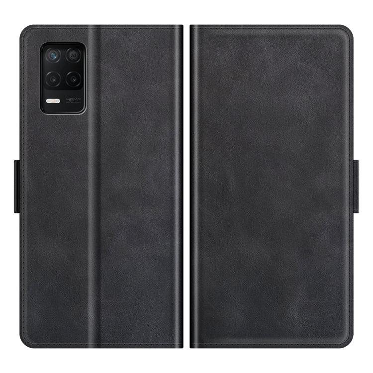 Per OPPO Realme V13 5G / Realme 8 5G / Q3i 5G / Q3 5G Custodia in pelle a vibrazione orizzontale con fibbia magnetica a doppio lato con supporto e slot per schede e portafoglio
