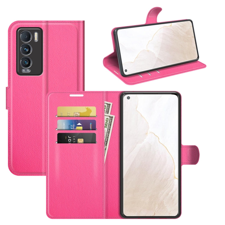 Per OPPO Realme GT Master Litchi Texture Custodia protettiva a vibrazione orizzontale con supporto e slot per schede e portafoglio, For OPPO Realme GT Master Explorer