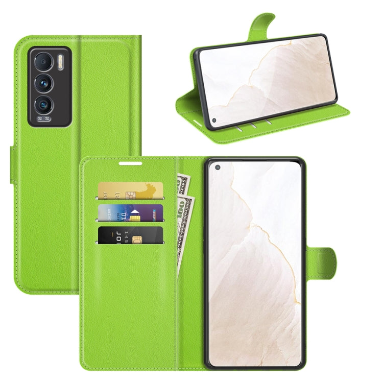 Per OPPO Realme GT Master Litchi Texture Custodia protettiva a vibrazione orizzontale con supporto e slot per schede e portafoglio, For OPPO Realme GT Master Explorer
