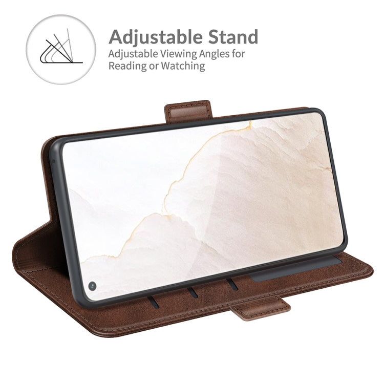 Per OPPO Realme GT Master Custodia in pelle a vibrazione orizzontale con fibbia magnetica a doppio lato con supporto e slot per schede e portafoglio, For OPPO Realme GT Explorer Master