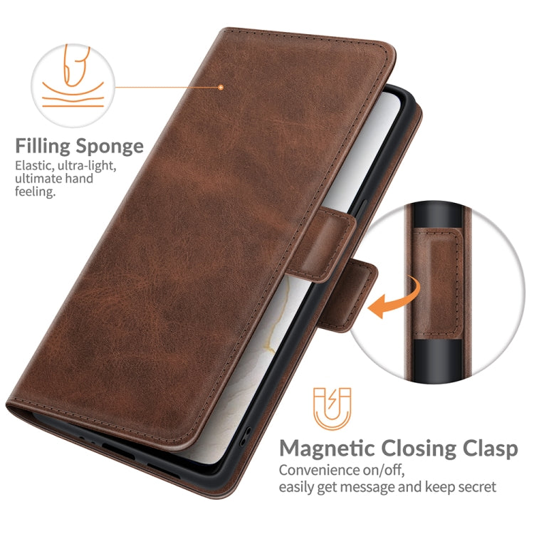 Per OPPO Realme GT Master Custodia in pelle a vibrazione orizzontale con fibbia magnetica a doppio lato con supporto e slot per schede e portafoglio, For OPPO Realme GT Explorer Master
