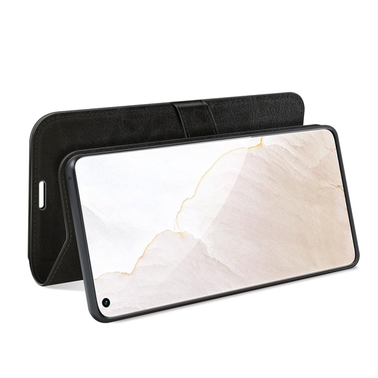 Per OPPO Realme GT Master R64 Texture Custodia protettiva a vibrazione orizzontale singola con supporto e slot per schede e portafoglio e cornice per foto, For OPPO Realme GT Master