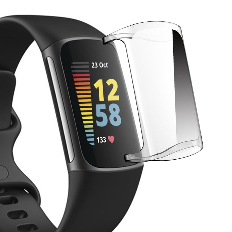 Custodia morbida trasparente TPU per Fitbit Charge 5