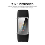 Custodia morbida trasparente TPU per Fitbit Charge 5