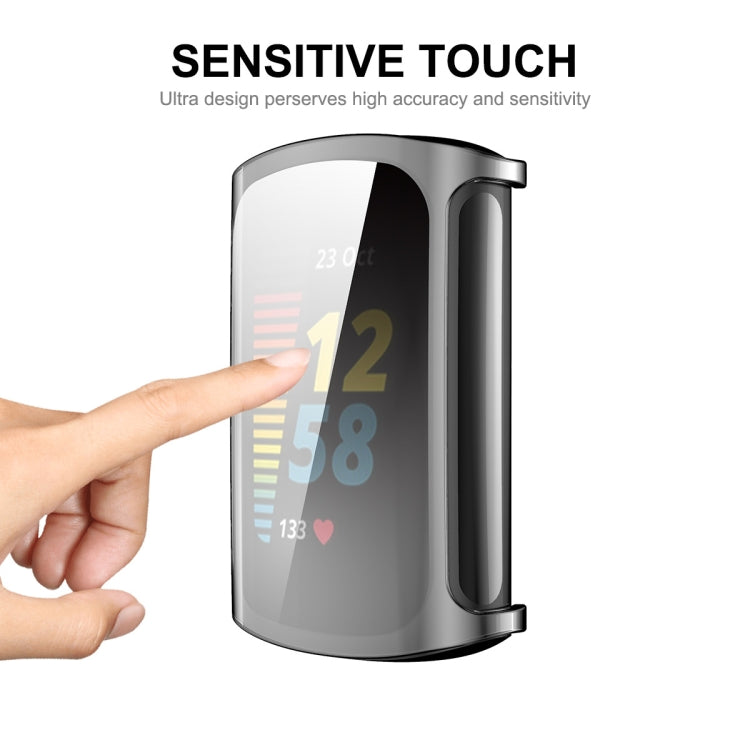 Custodia morbida trasparente TPU per Fitbit Charge 5