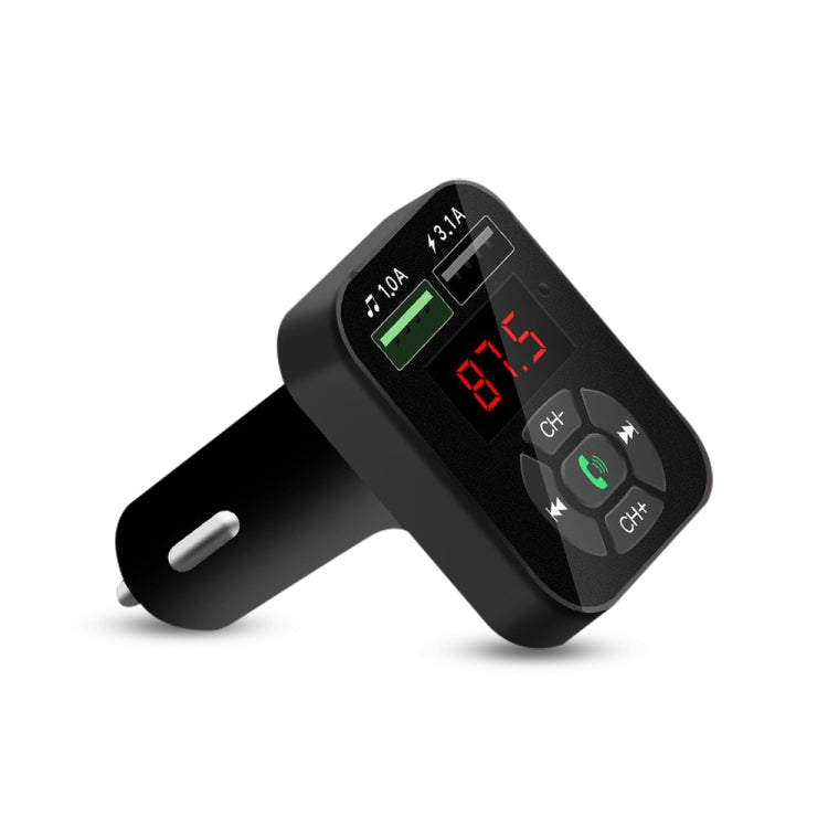 Trasmettitore FM auto A9 Bluetooth vivavoce doppia USB