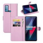 Per wiko Power U30 Litchi Texture Custodia protettiva a vibrazione orizzontale con supporto, slot per schede e portafoglio, For wiko Power U30