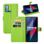 Per wiko Power U30 Litchi Texture Custodia protettiva a vibrazione orizzontale con supporto, slot per schede e portafoglio, For wiko Power U30