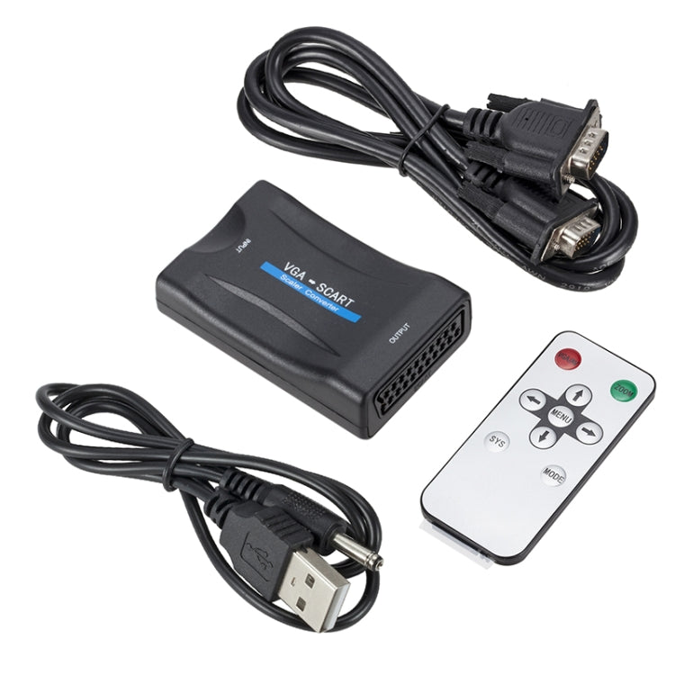 Adattatore convertitore VGA a SCART 1080P per TV